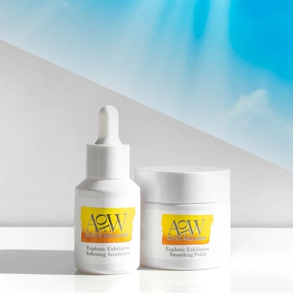 ACT OF WELLNESS Euphoric Exfoliation 2 step Polish + Serum Skin Exfoliator - Picture 1 of 5